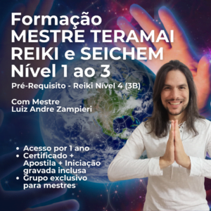 Mestrado TeraMai Reiki Níveis 1, 2 e 3